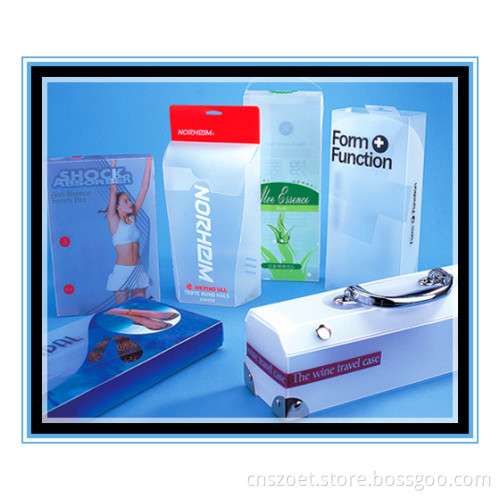 High Quality Transparent Plastic Packaging Box with Tailor Made in Size and Printing
